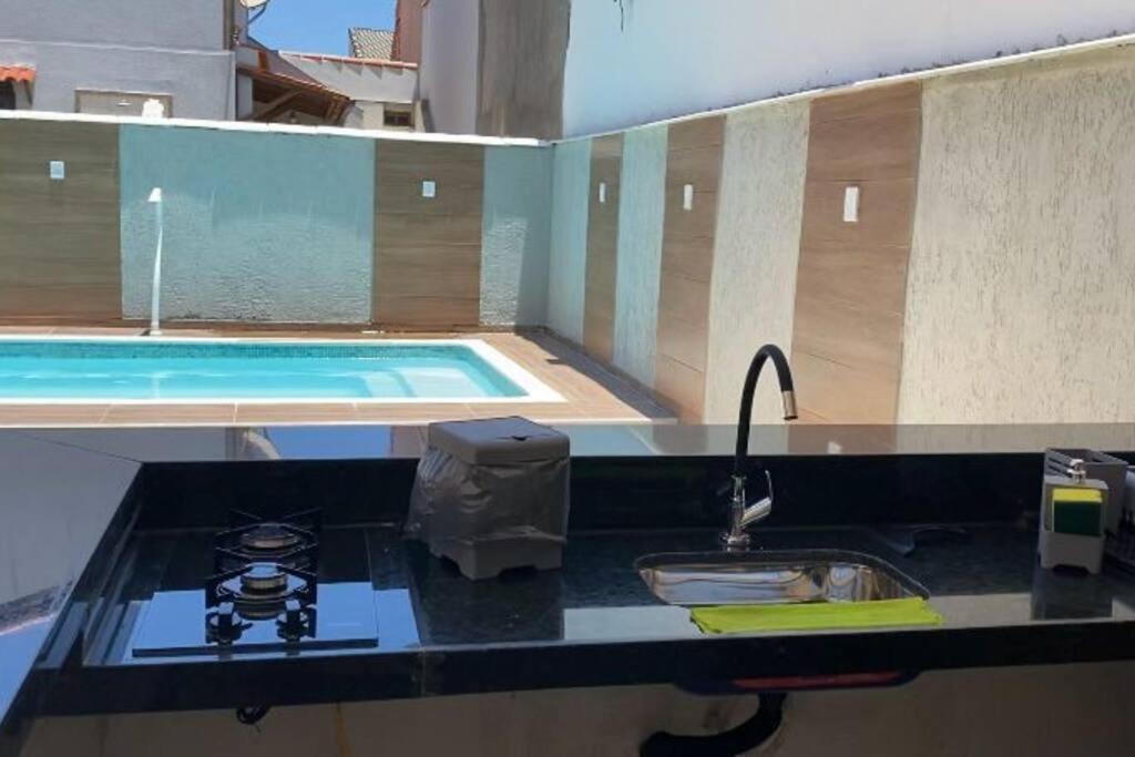 Casa Com Piscina, Grande E Espacosa No Condominio Dos Passaros Кабу-Фріу Екстер'єр фото